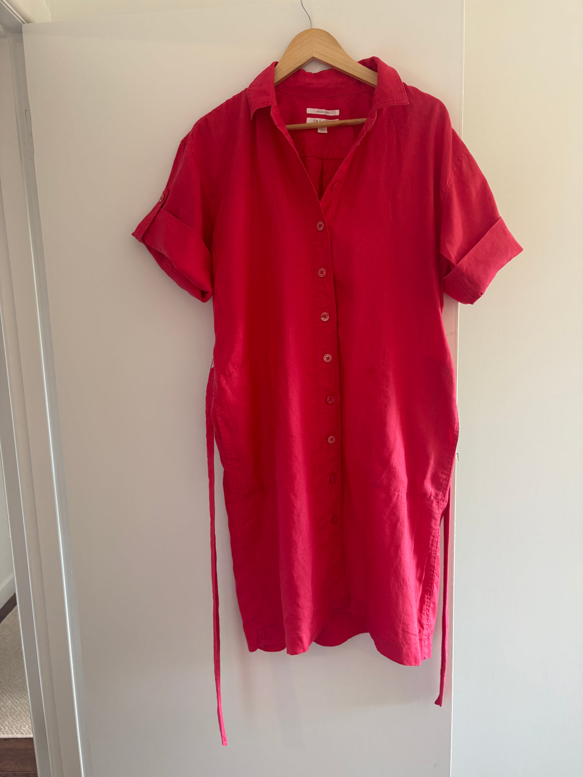 Trenery linen dress, 12