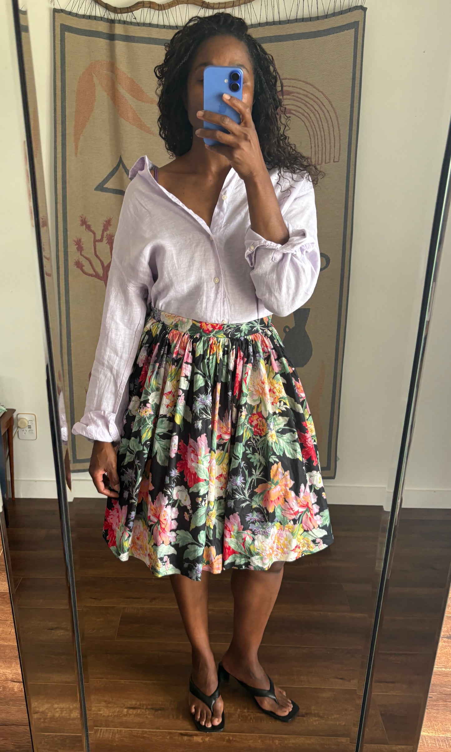 Rita vintage skirt, 8-10