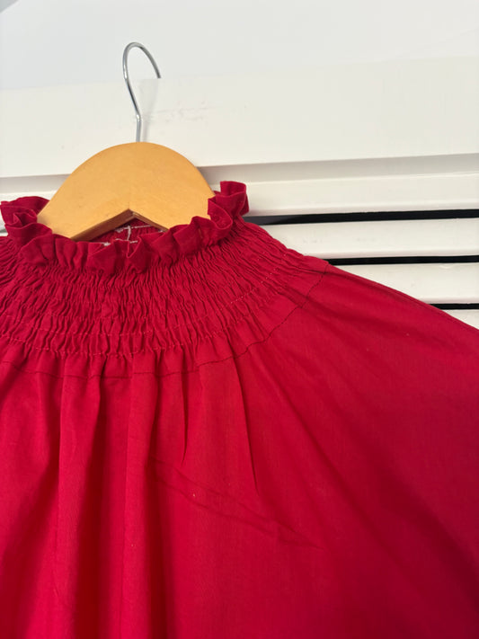 Handmade cotton top, 10