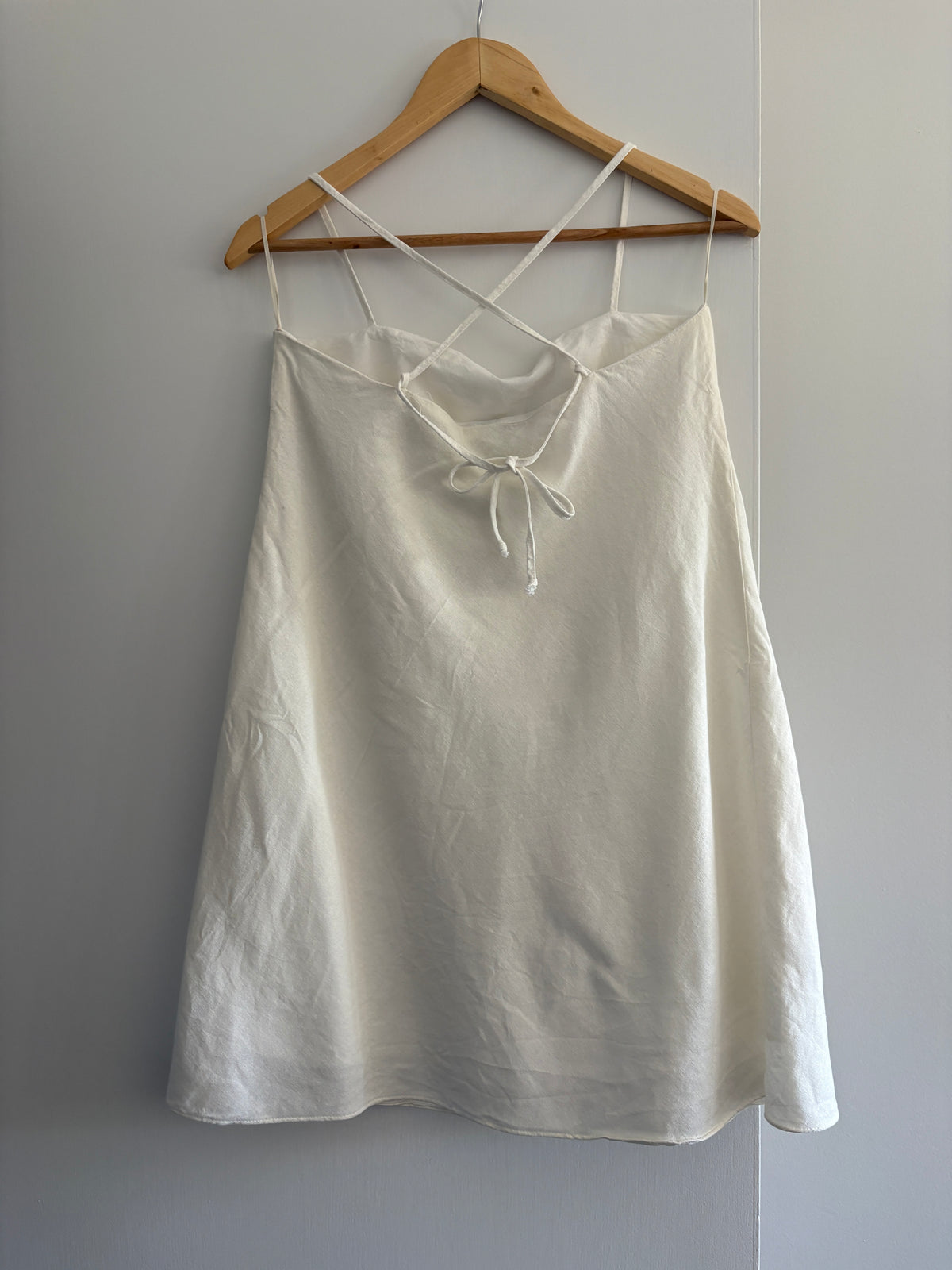 Zara linen-blend dress, 10