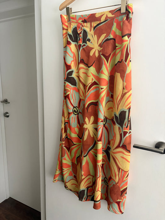 Ruby Melon maxi skirt, 10