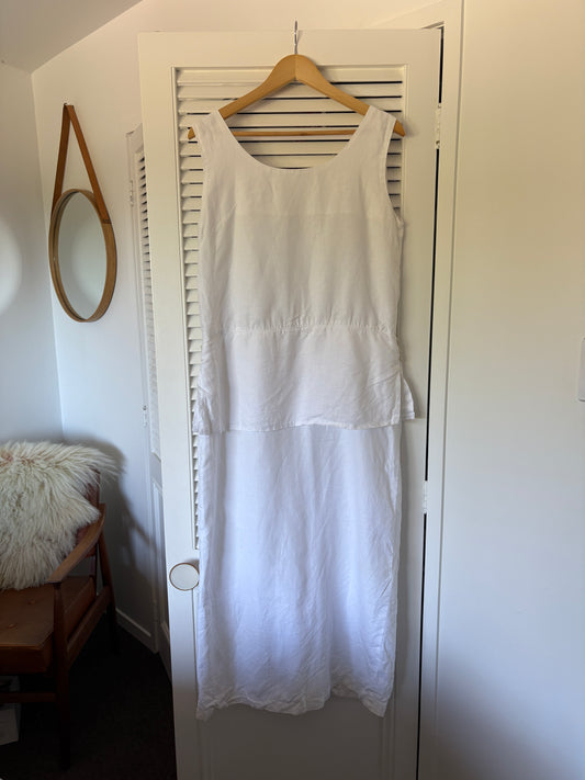 Morgan Spencer linen dress, 12
