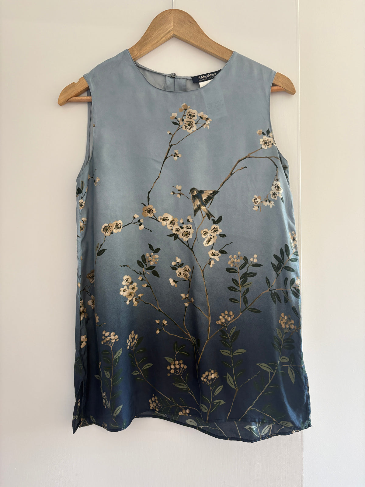 Max Mara silk top, 6-8
