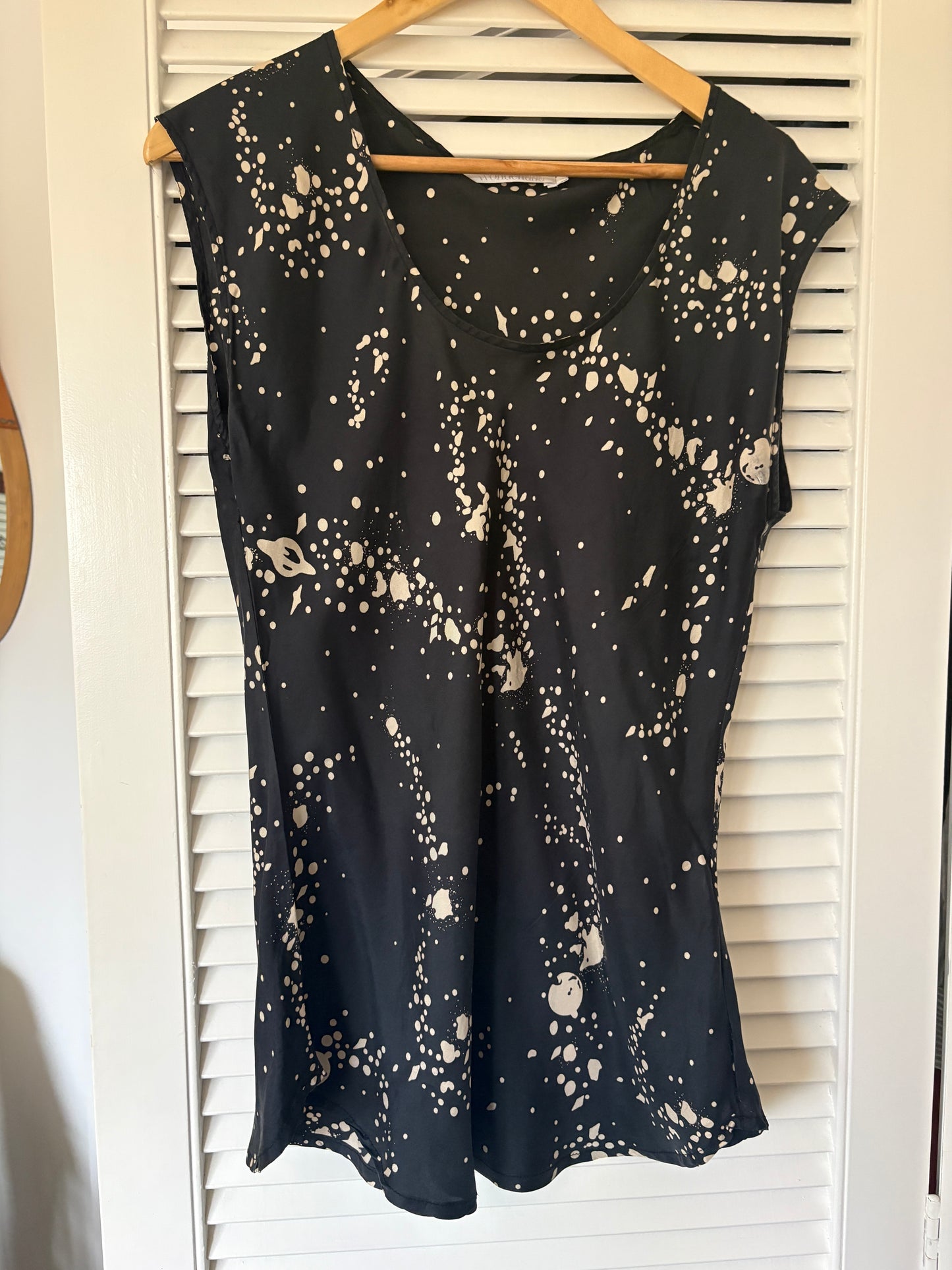 Wonderland silk top, 10-12