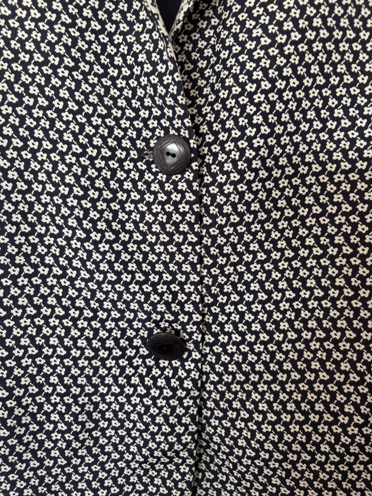 Floral print jacket, 10-12