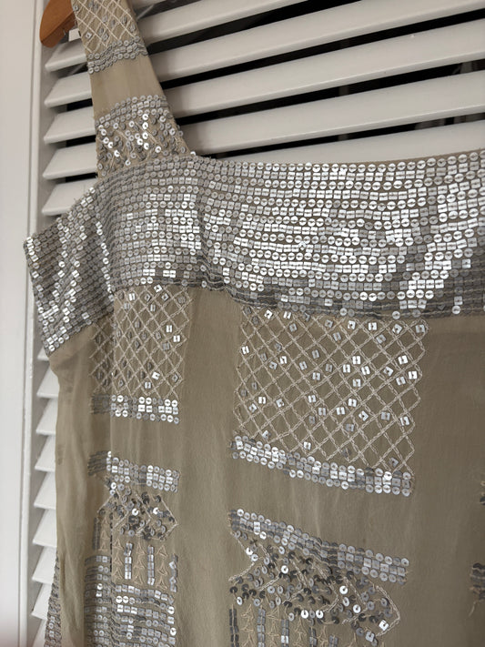 Ashley Fogel silk dress, 8