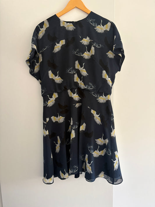 Cue printed dress, 10-12