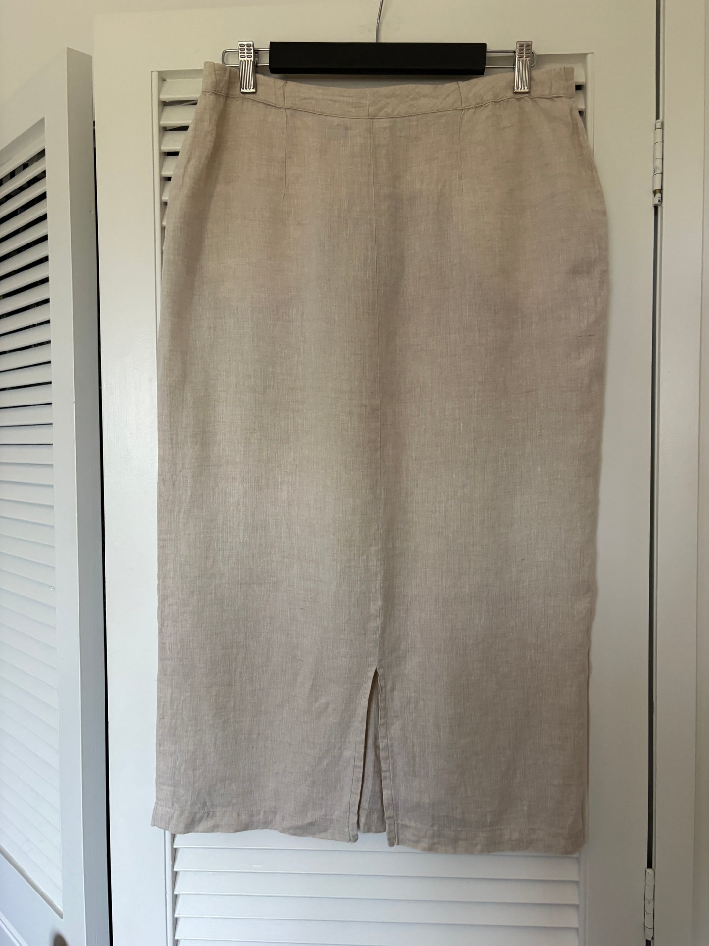 Chico’s design linen skirt, 12
