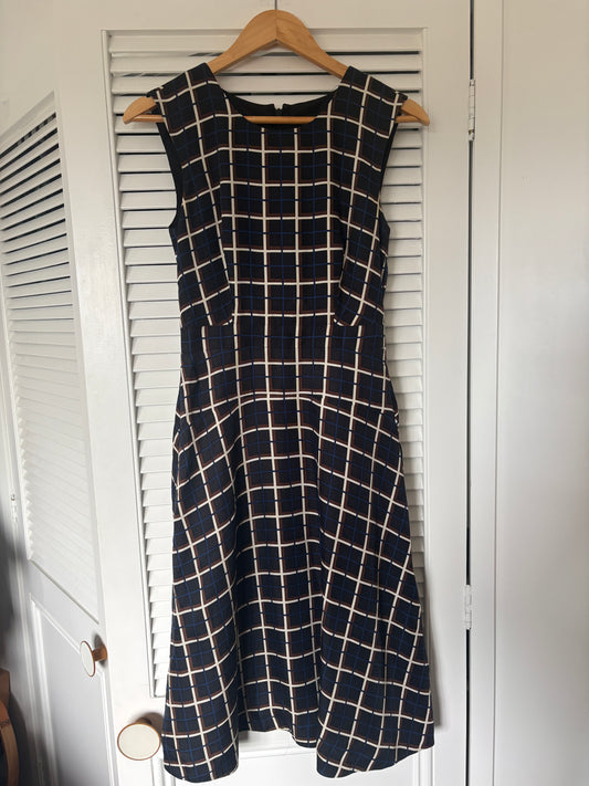 J Crew silk dress, 6-8