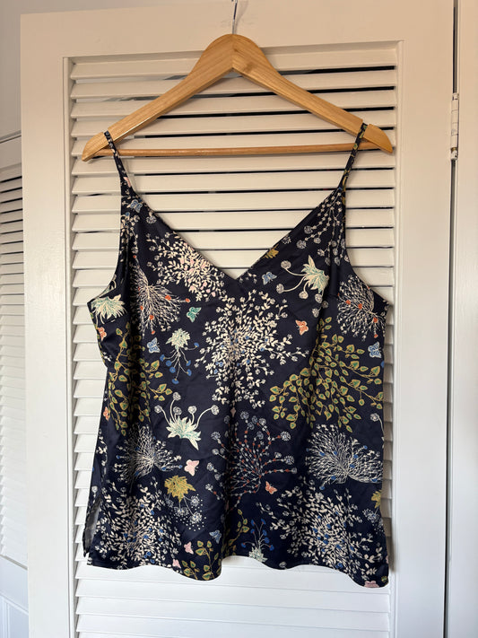 Floral print singlet, 10-12
