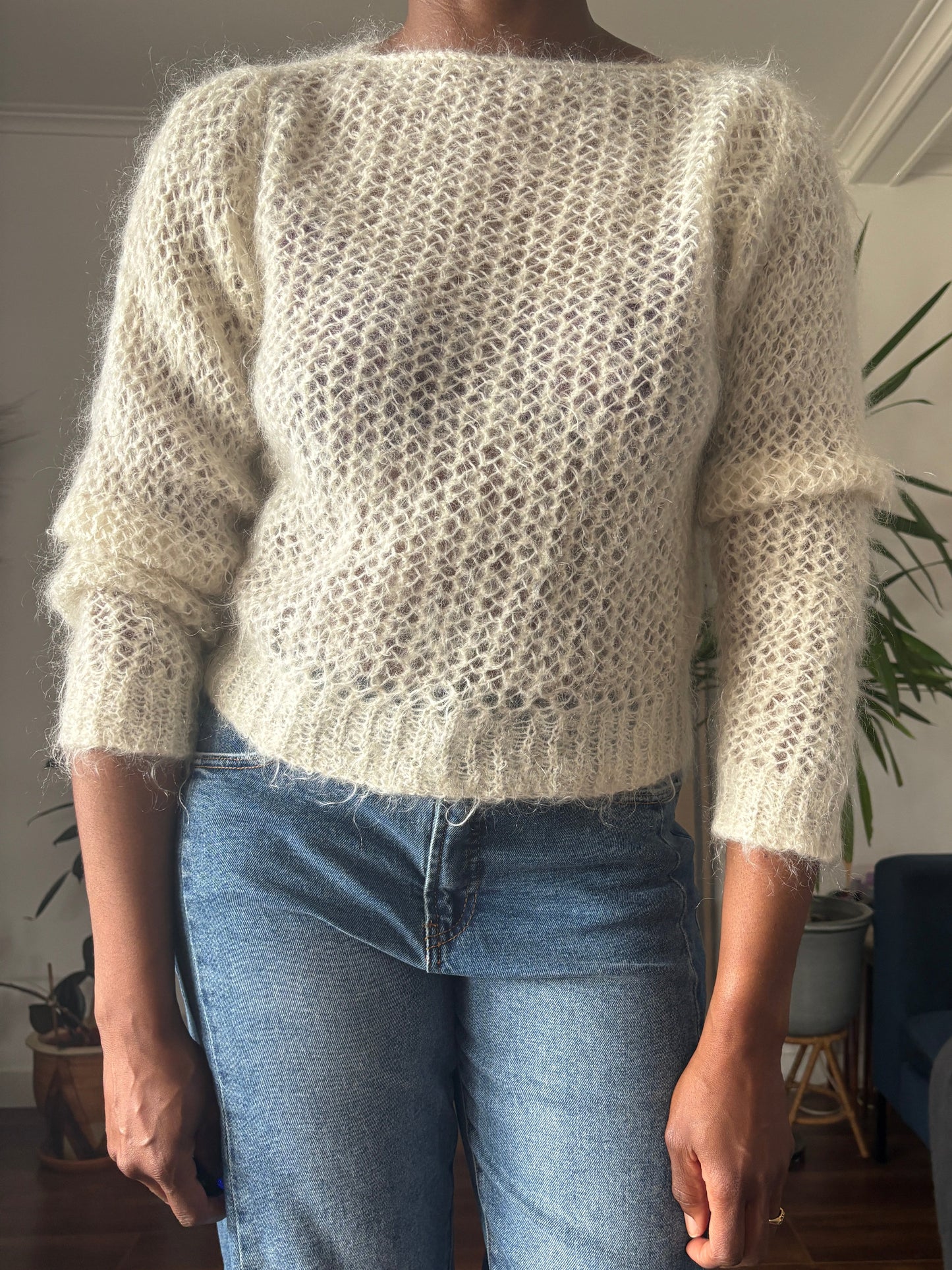 Mohair sweater, 8-10