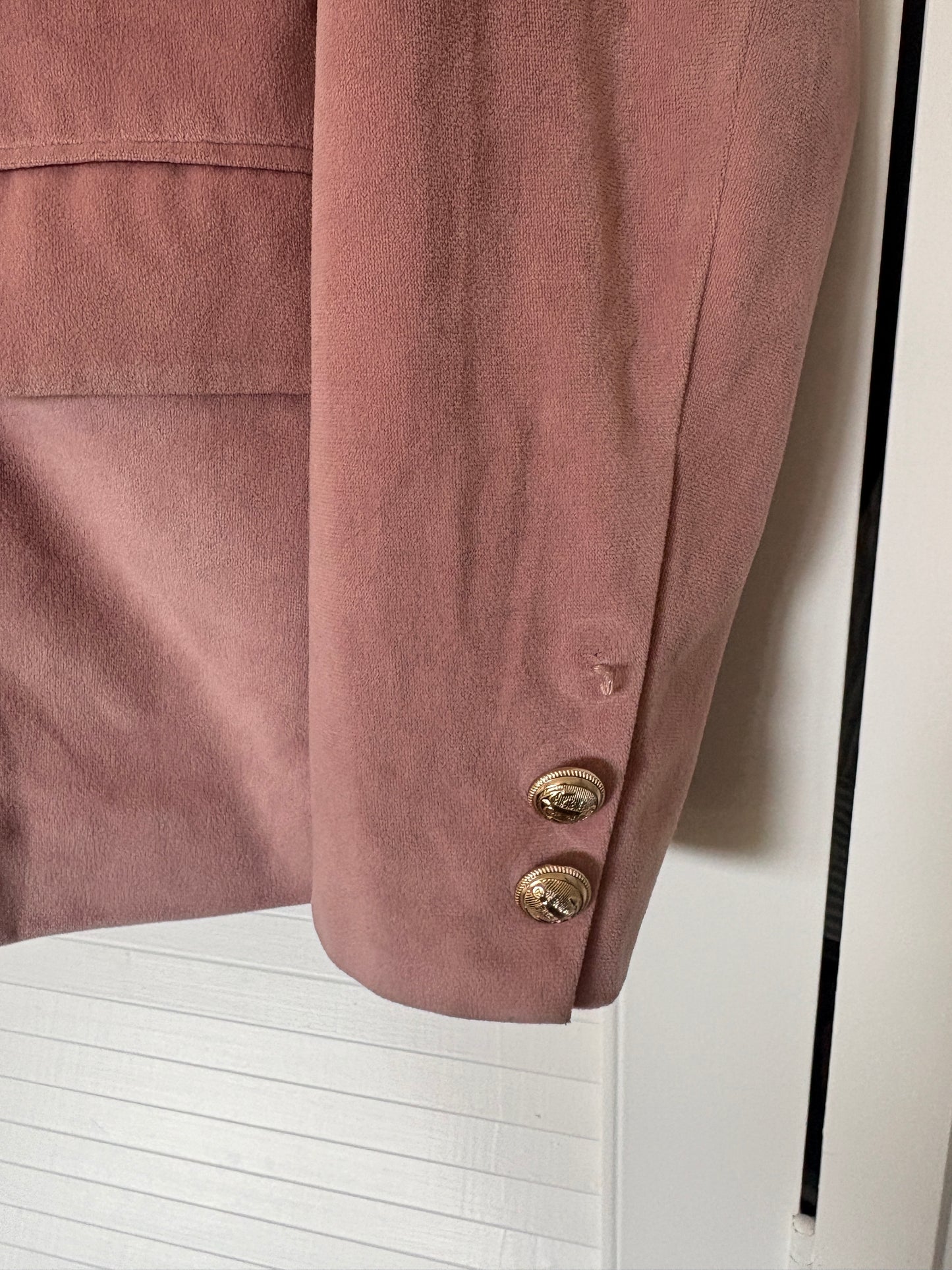 Ruby velvet jacket, 10