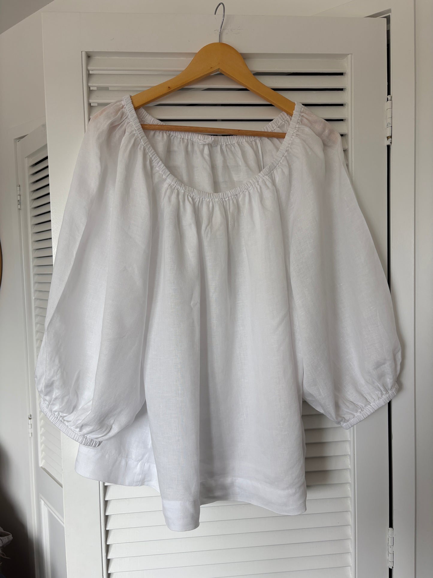 Zest linen top, 18