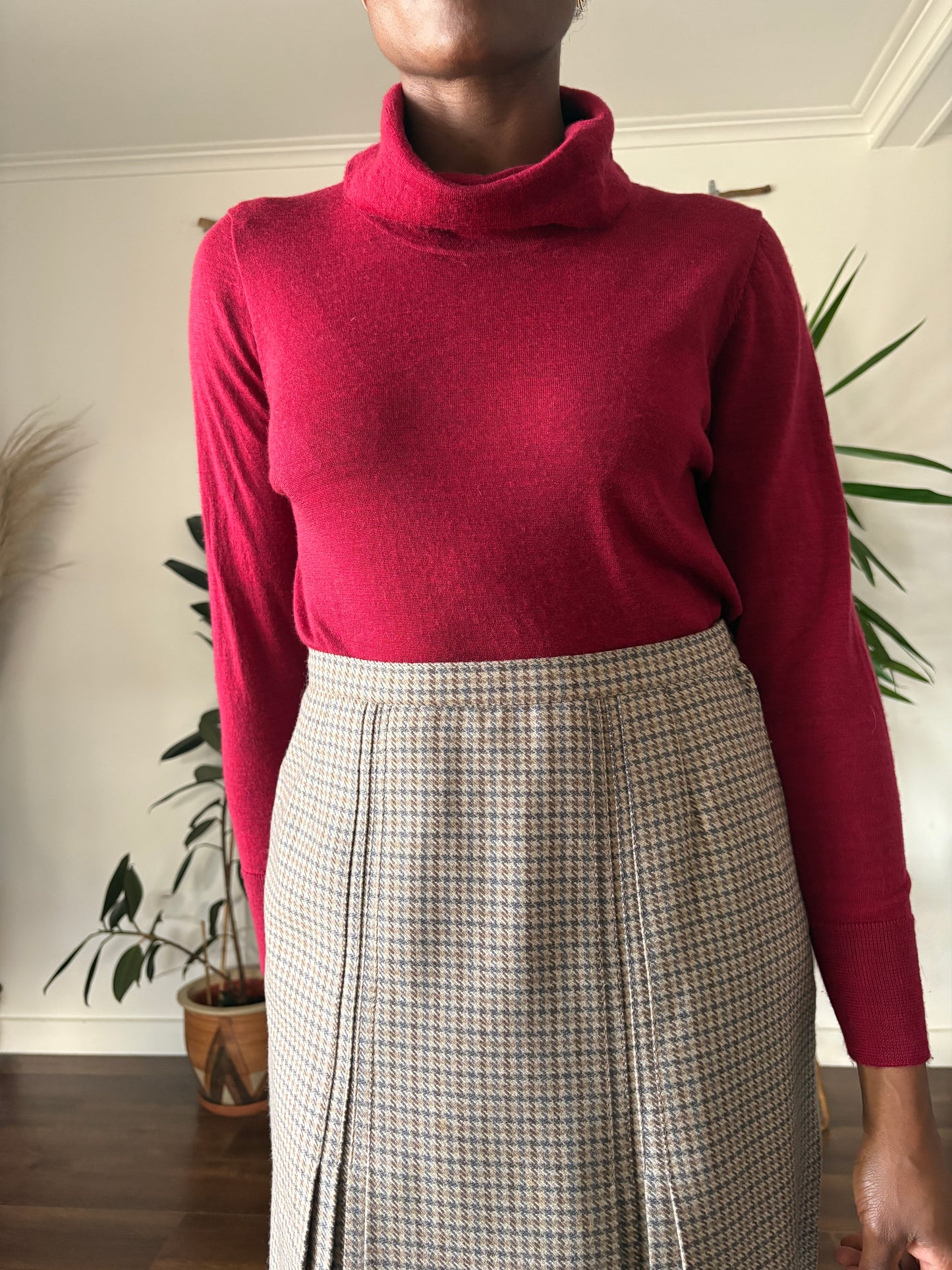 Wool polo neck, 10-12