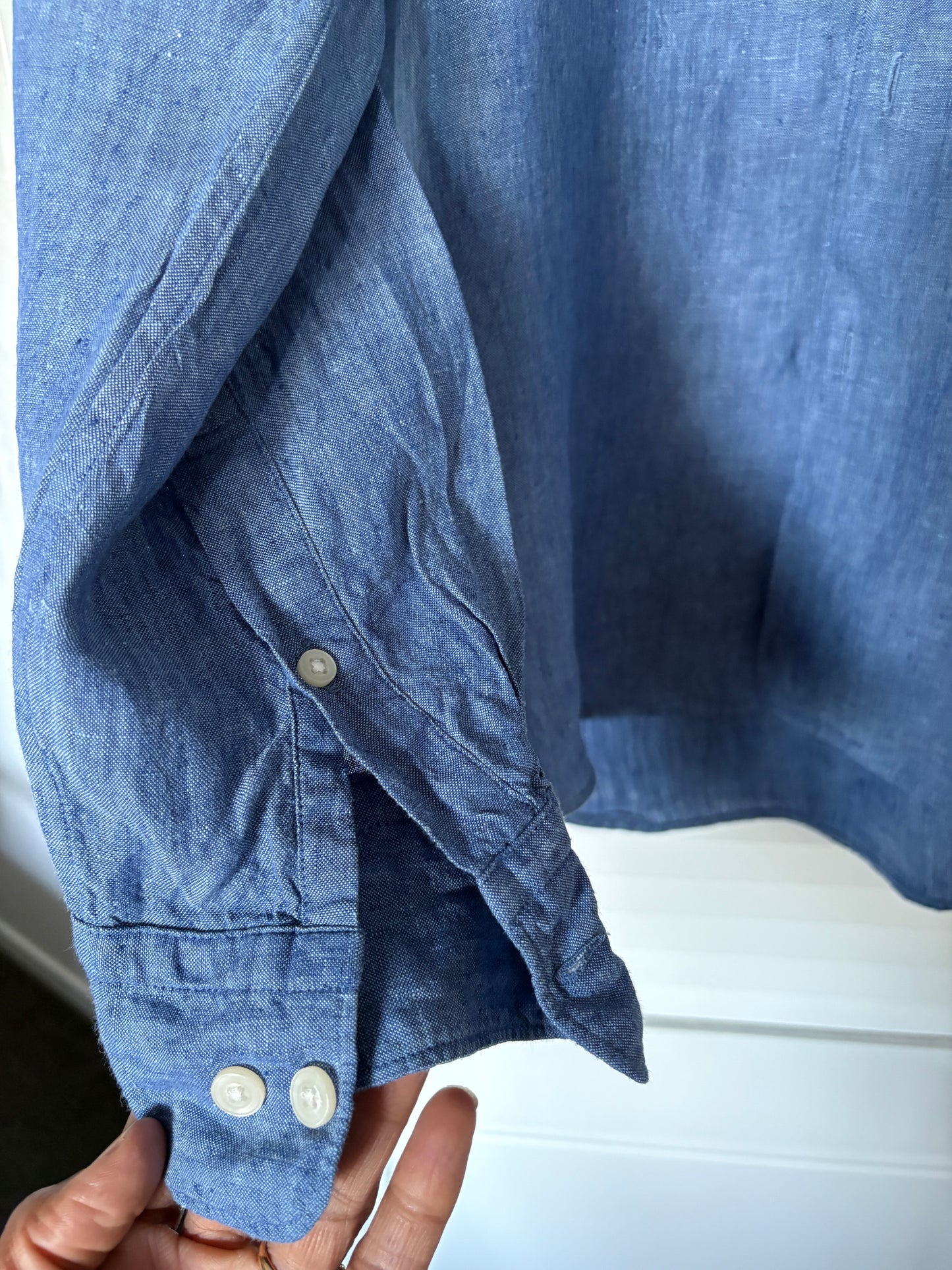 Uniqlo linen shirt, 10-12