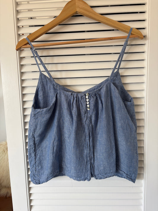 Max linen singlet, 12