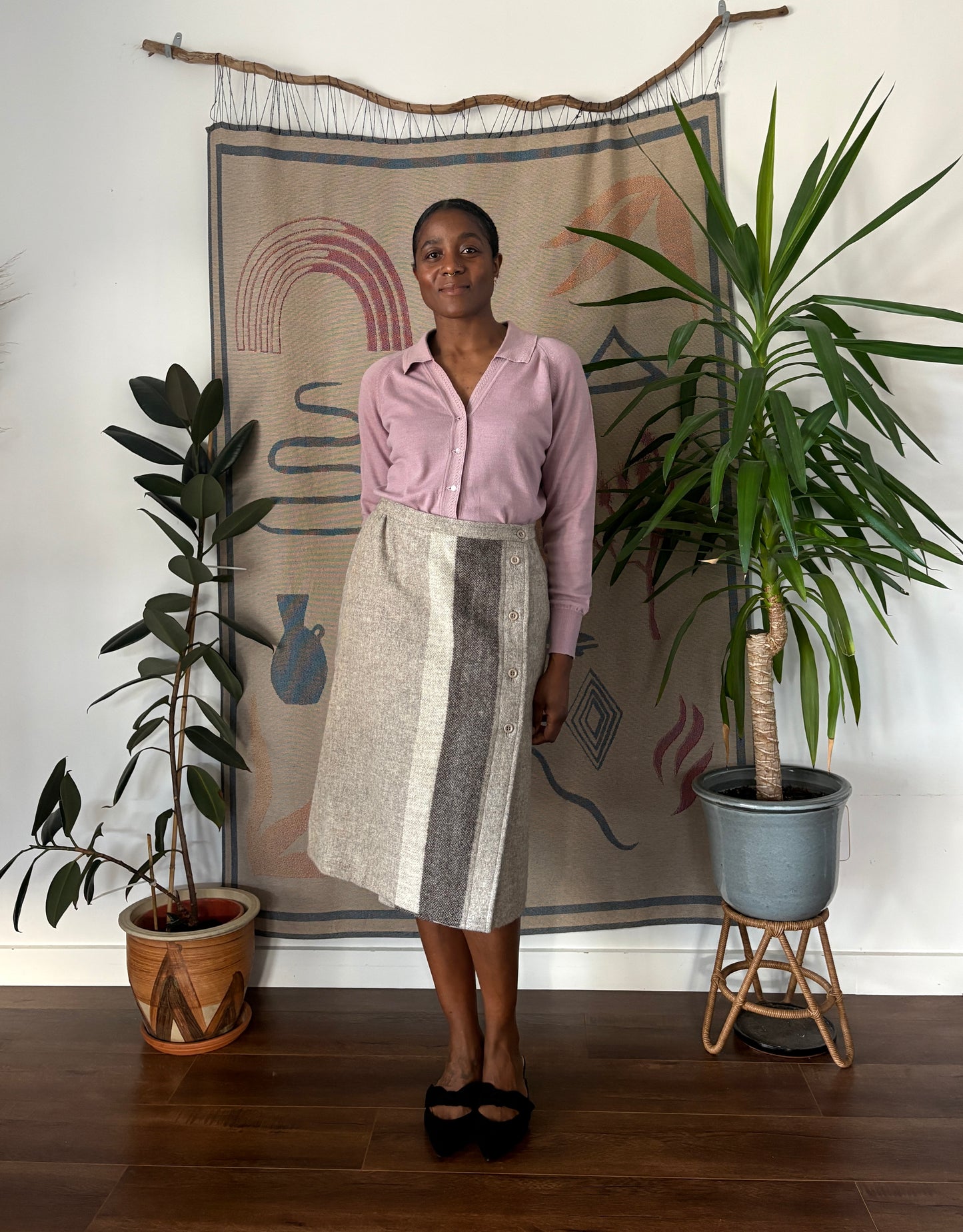 Fleur by Lederman wool skirt, 8-10