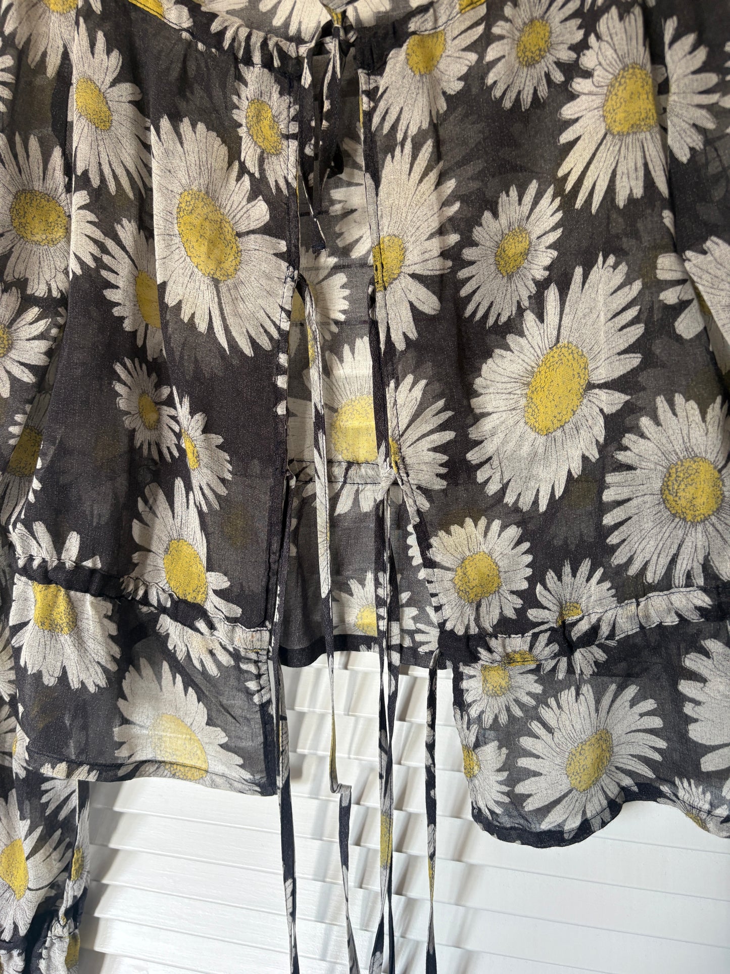Lonely semi-sheer top, 10