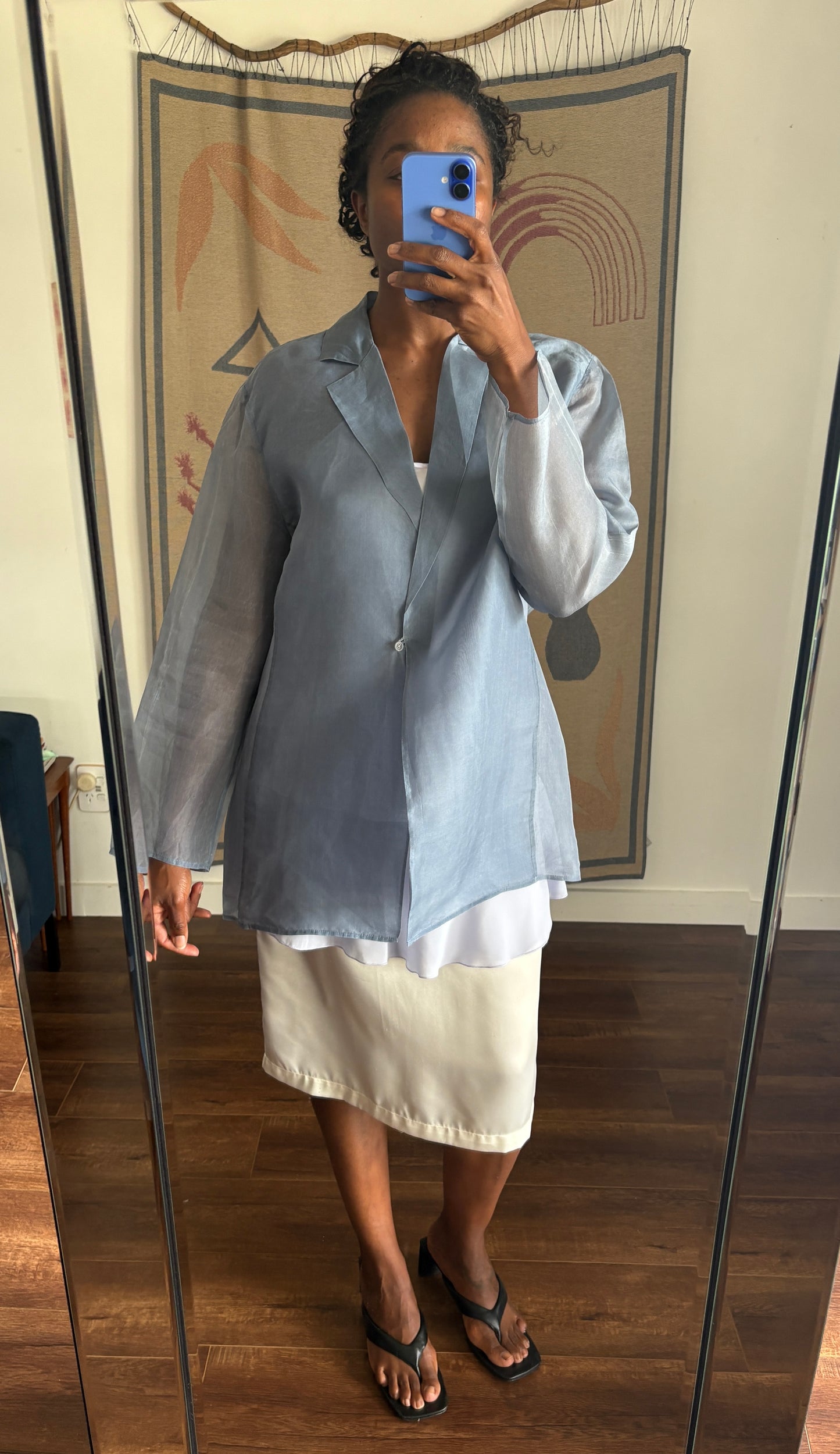Sheer jacket, 10-12