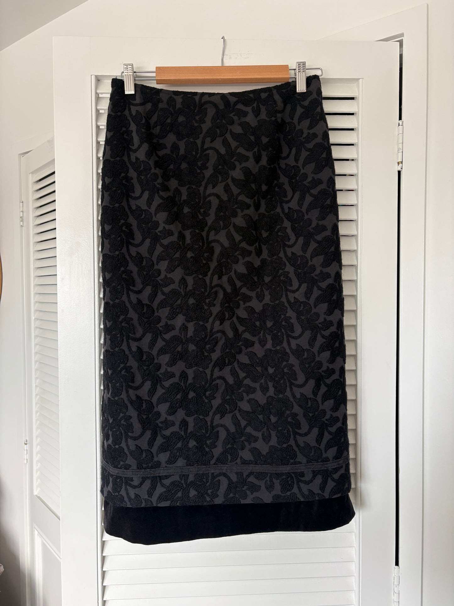 Zardi embroidered skirt, 8-10