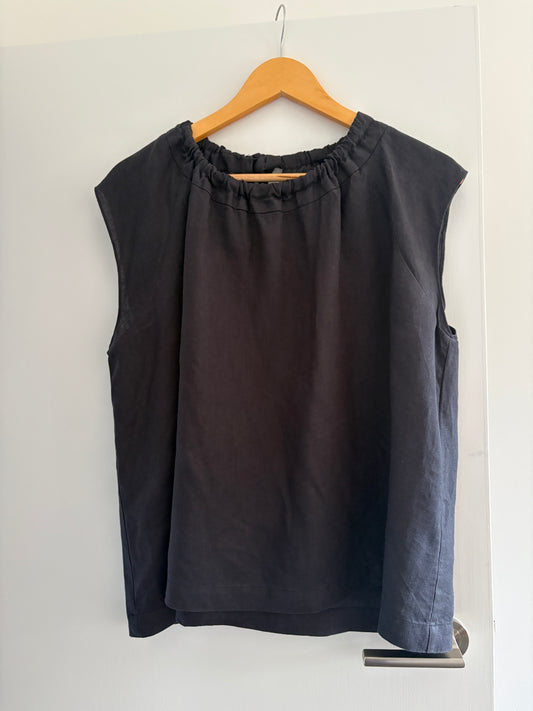 Zest linen top, 10-14