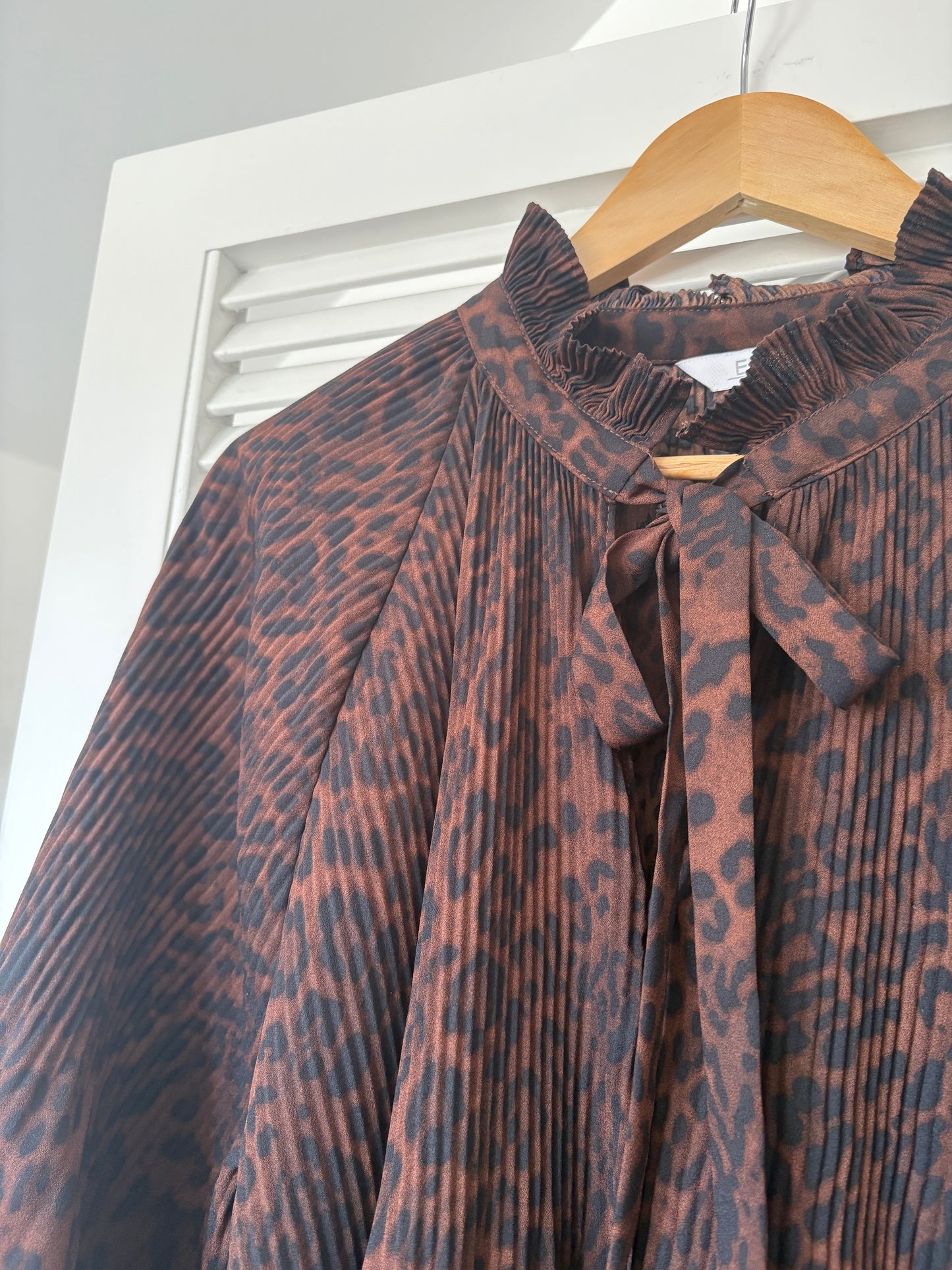Ella J leopard print top, 10-14