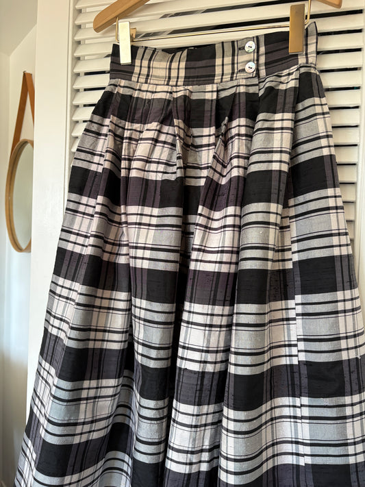 Laura Ashley vintage silk skirt, 6-8