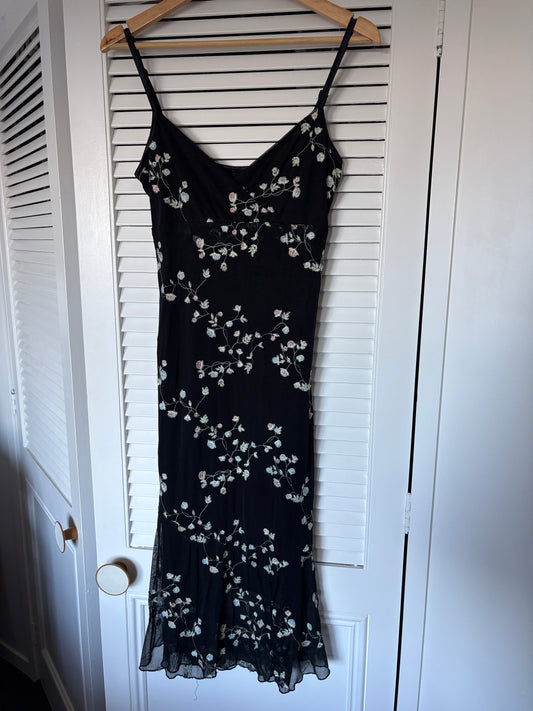 HD embroidered dress, 10-12
