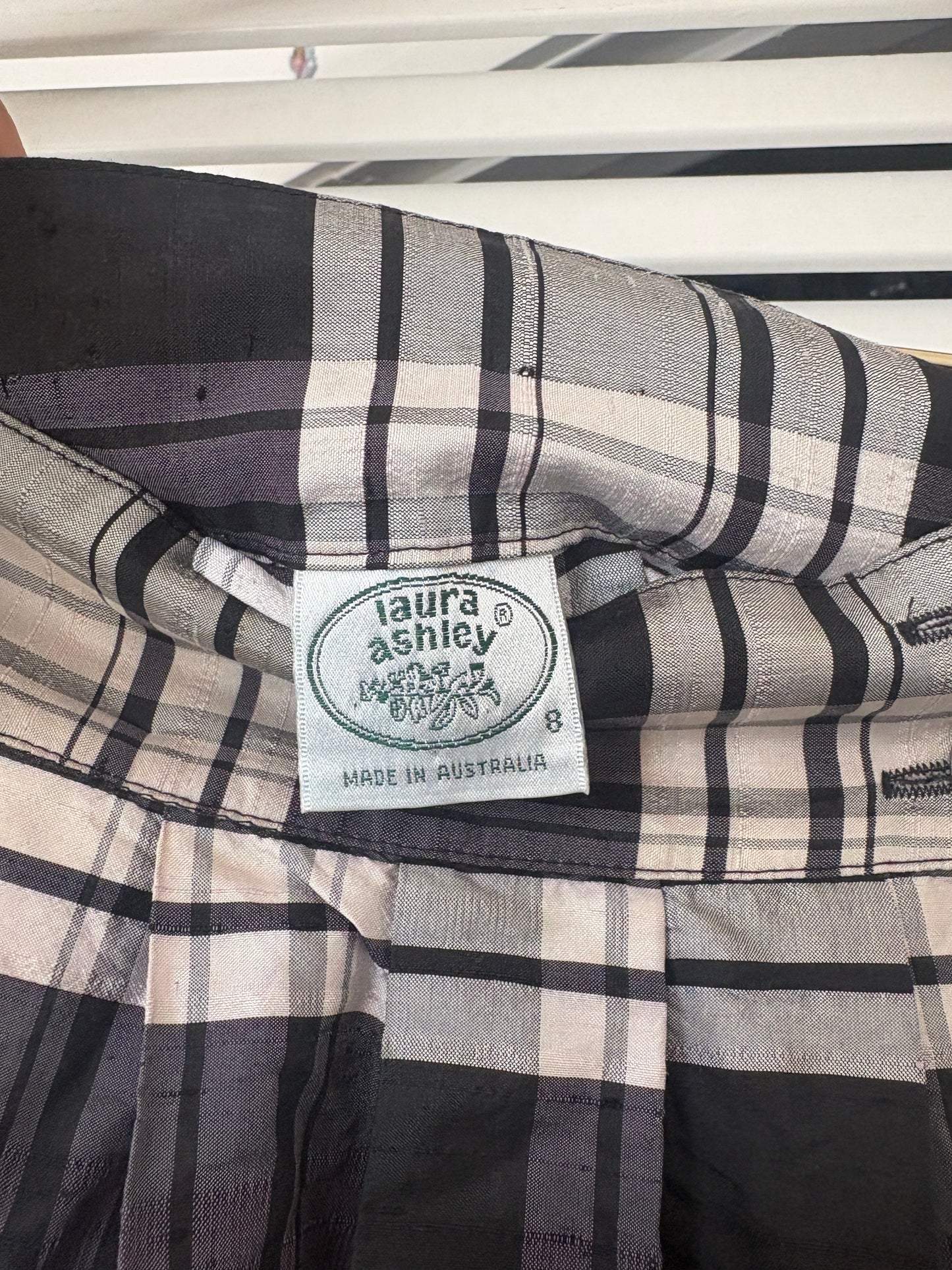 Laura Ashley vintage silk skirt, 6-8