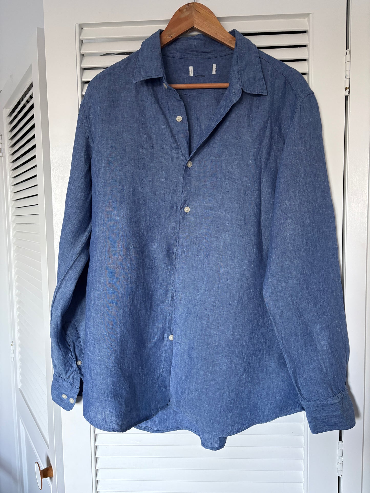 Uniqlo linen shirt, 10-12