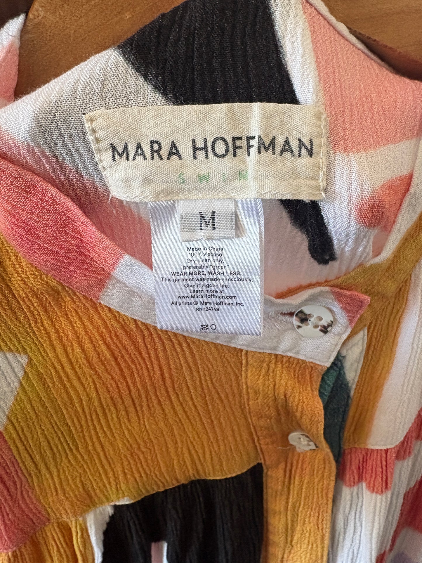 Mara Hoffman jumpsuit, 8-10