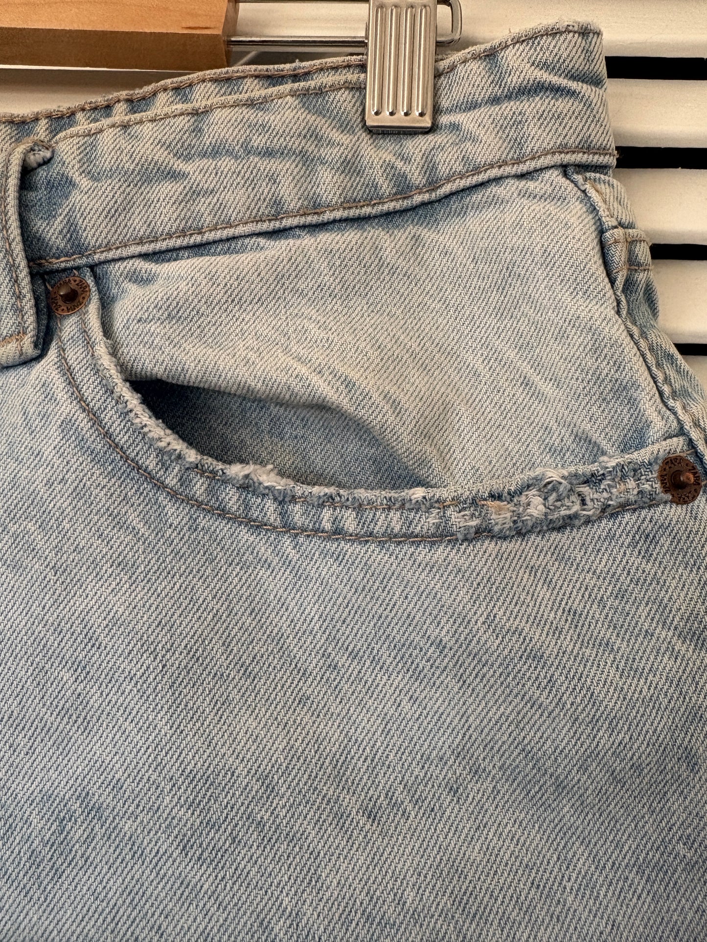 Zara denim shorts, 10-12