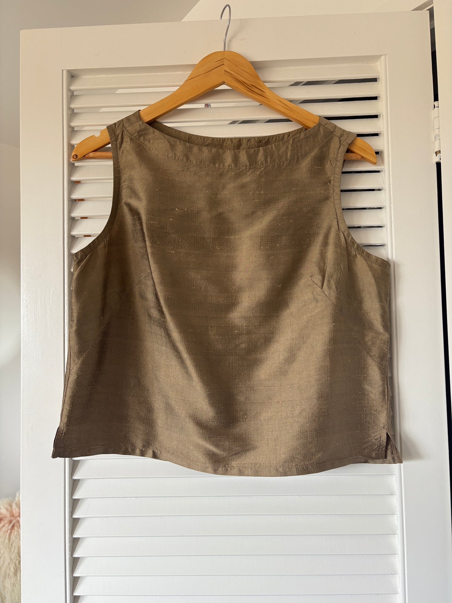 Holte silk top, 10