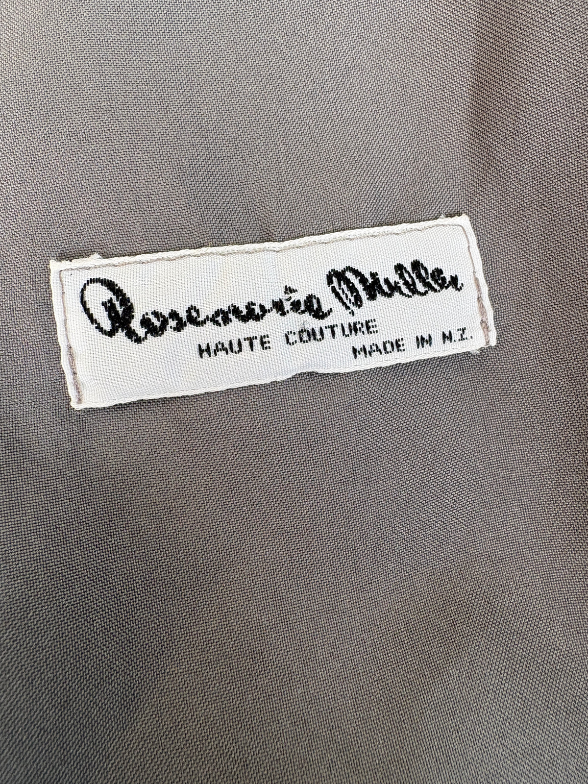 Rosemarie Miller Haute Couture vest, 10-14