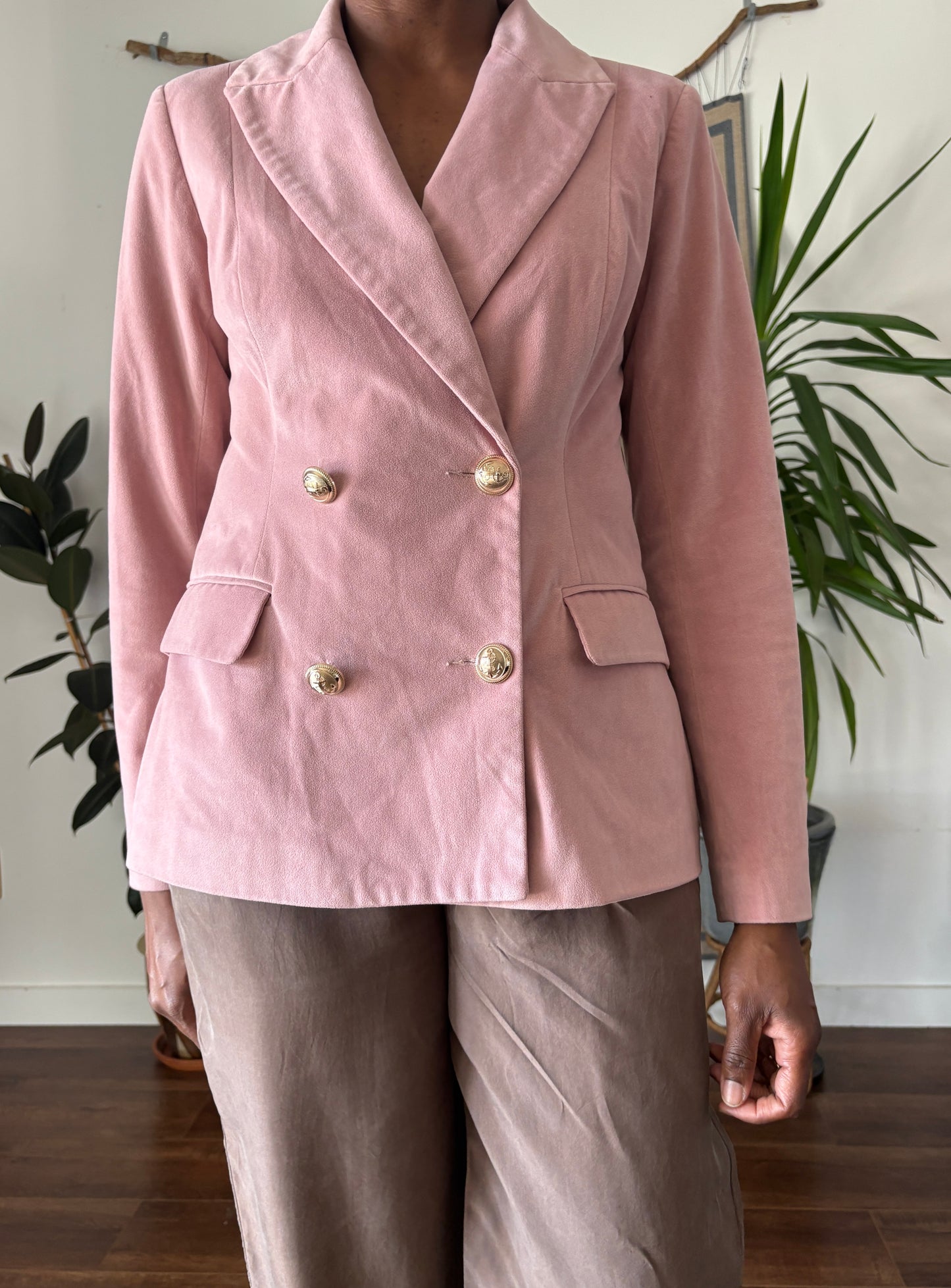 Ruby velvet jacket, 10