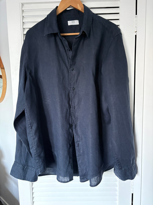 Uniqlo linen shirt, 14-16
