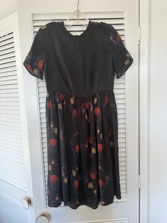 Silk dress, 8