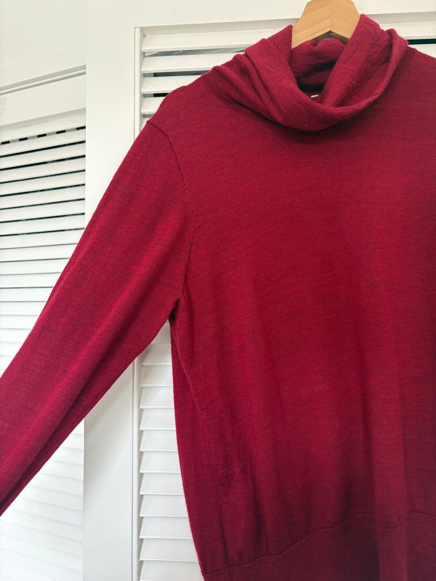 Wool polo neck, 10-12
