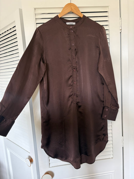 Laing silk dress, 8-10