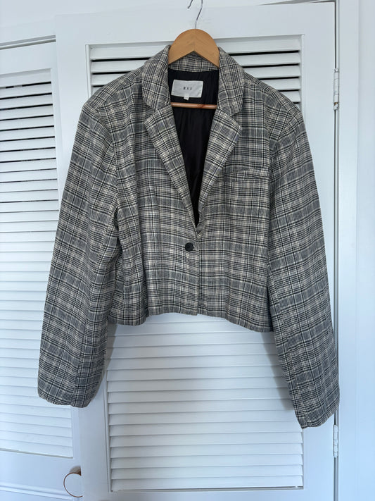 MAX boxy fit linen jacket, 10-18
