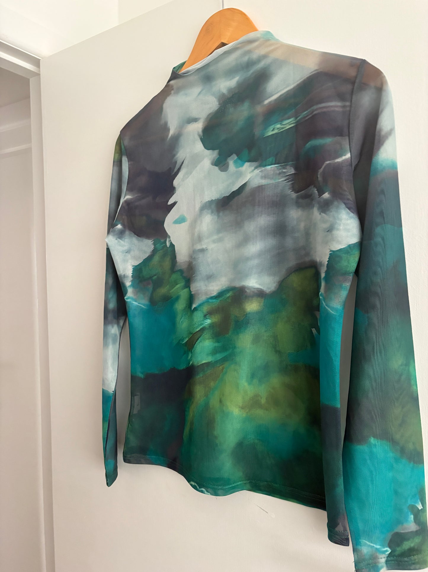 Polyester mesh top, 10