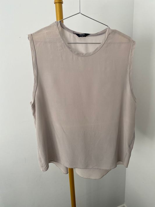 Neuw silk top, size 10