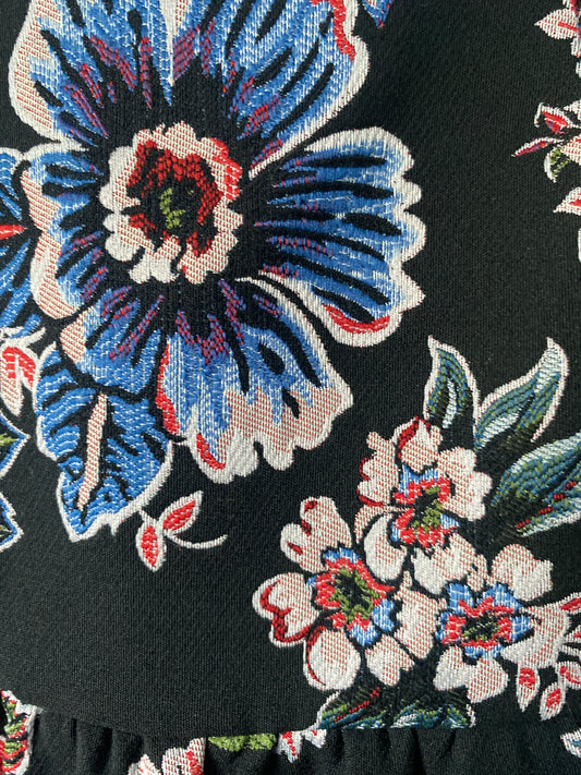 Zara embroidered skirt, 8-10