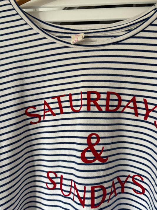 Elm striped top, 10-12