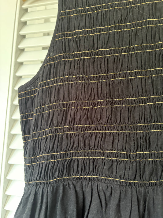 Black Cotton maxi, 10-12