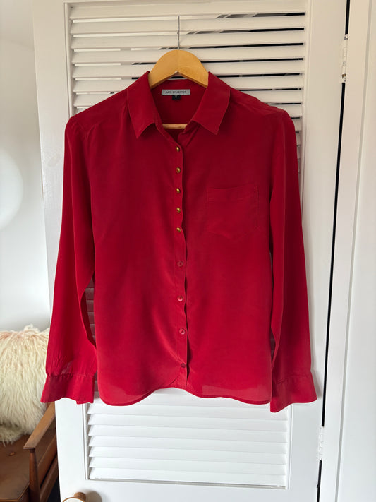 Kate Sylvester silk shirt, 10