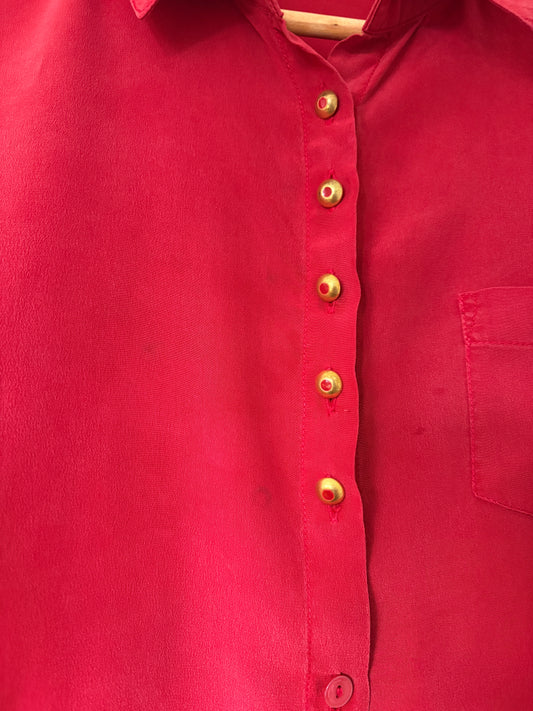 Kate Sylvester silk shirt, 10