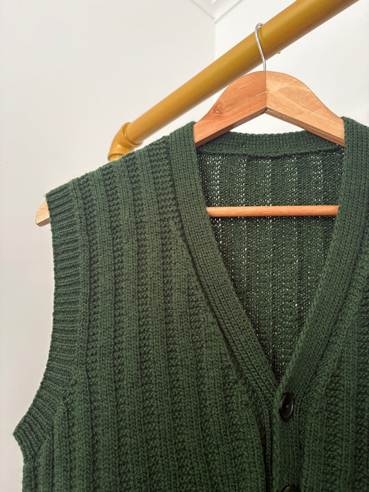 Handmade chunky vest, 10-14