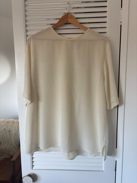 August Max Woman silk tee, 10-16